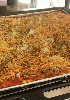 Foto resep Tuna Mayo & Mushroom Homemade Pizza