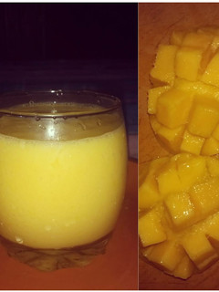 A picture of Mango smoothie.