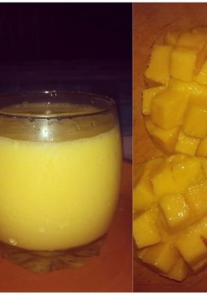 A picture of Mango smoothie.