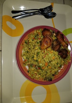 A picture of Fried rice.