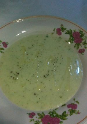 Una foto de Crema de apio