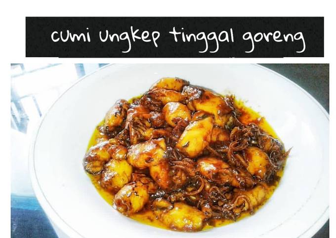 Wajib coba! Cara termudah membuat Cumi Ungkep Tinggal Goreng  sempurna