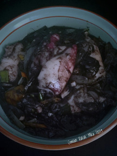 Foto resep Tumis Cumi Hitam pedas