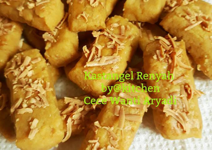 Resep #69. Kastangel Renyah, Enak