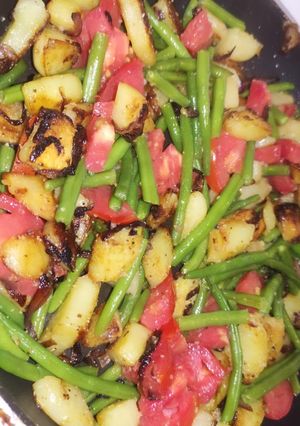 Une photo de Poêlé de légumes d'été