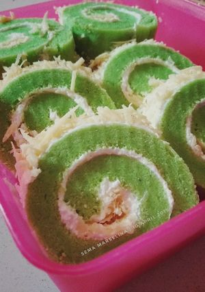 Foto resep Roll Cake Kukus Dengan 2 Telur