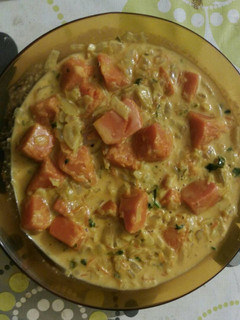 Una foto de Curry de Calabaza