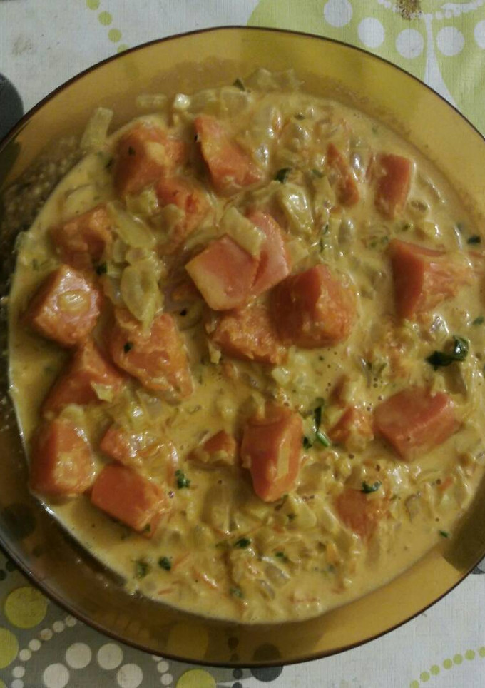 Una foto de Curry de Calabaza