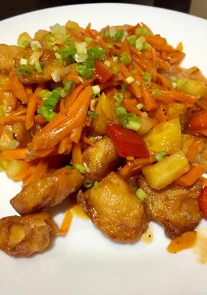 Foto resep Ayam Asam Manis