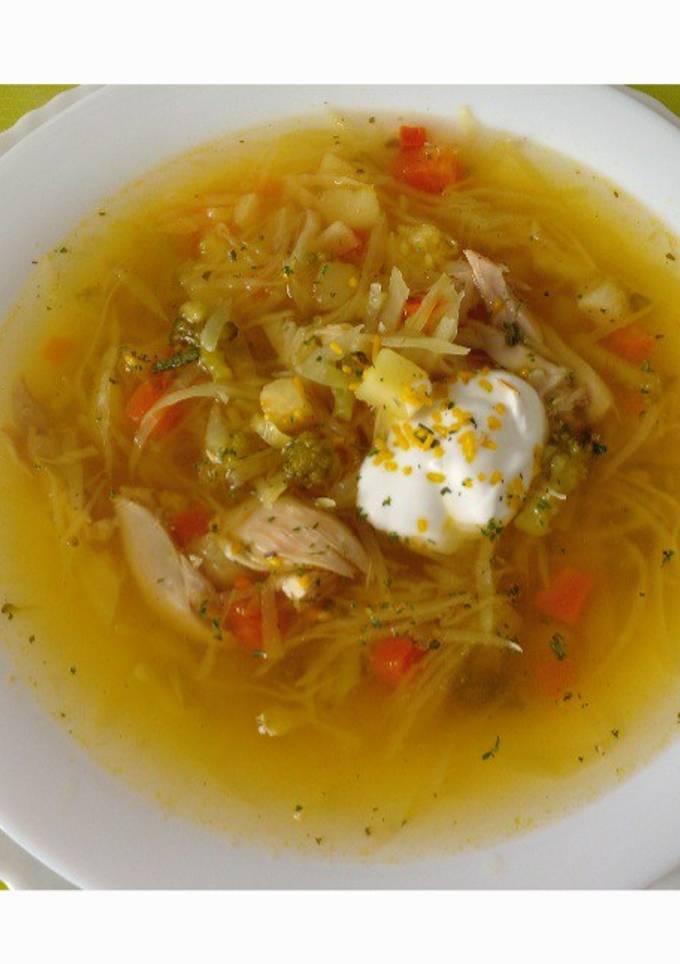 Капусняк з куркою і брокколі🥦