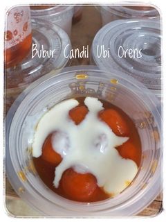 Foto resep Bubur Candil Ubi Orens Kuah Susu