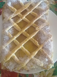 Una foto de Pastafrola de dulce de batata