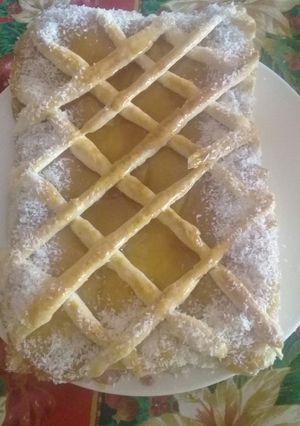Una foto de Pastafrola de dulce de batata
