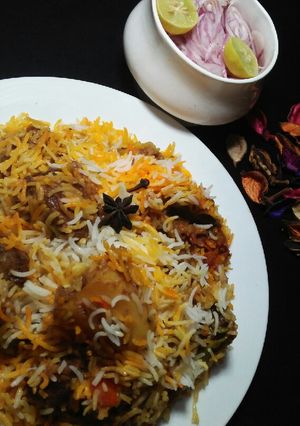 A picture of Beef Biryani😋😋.