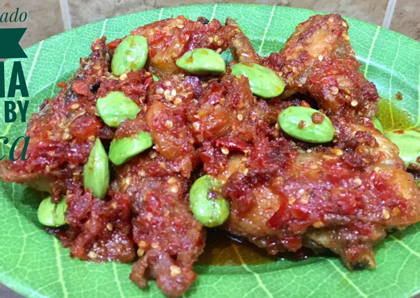 Ayam balado pete