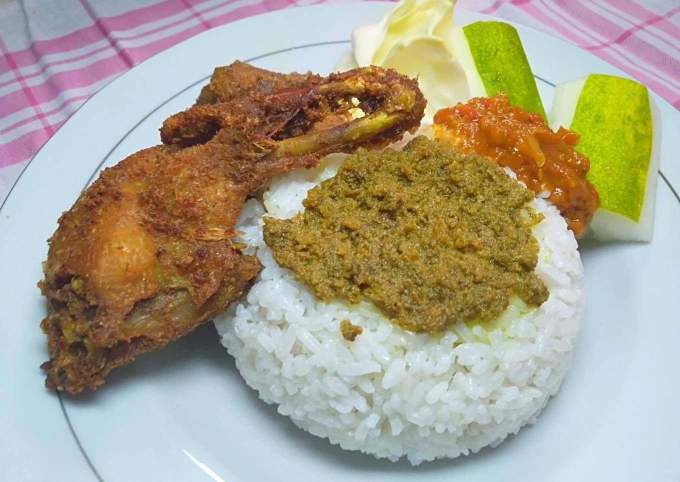 Bebek Goreng Bumbu Rempah ala Bebek Madura