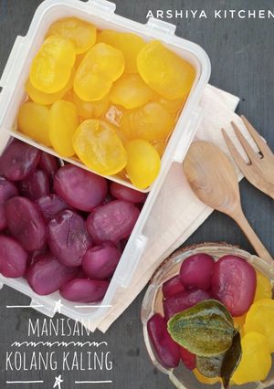 Foto resep Manisan Kolang-kaling