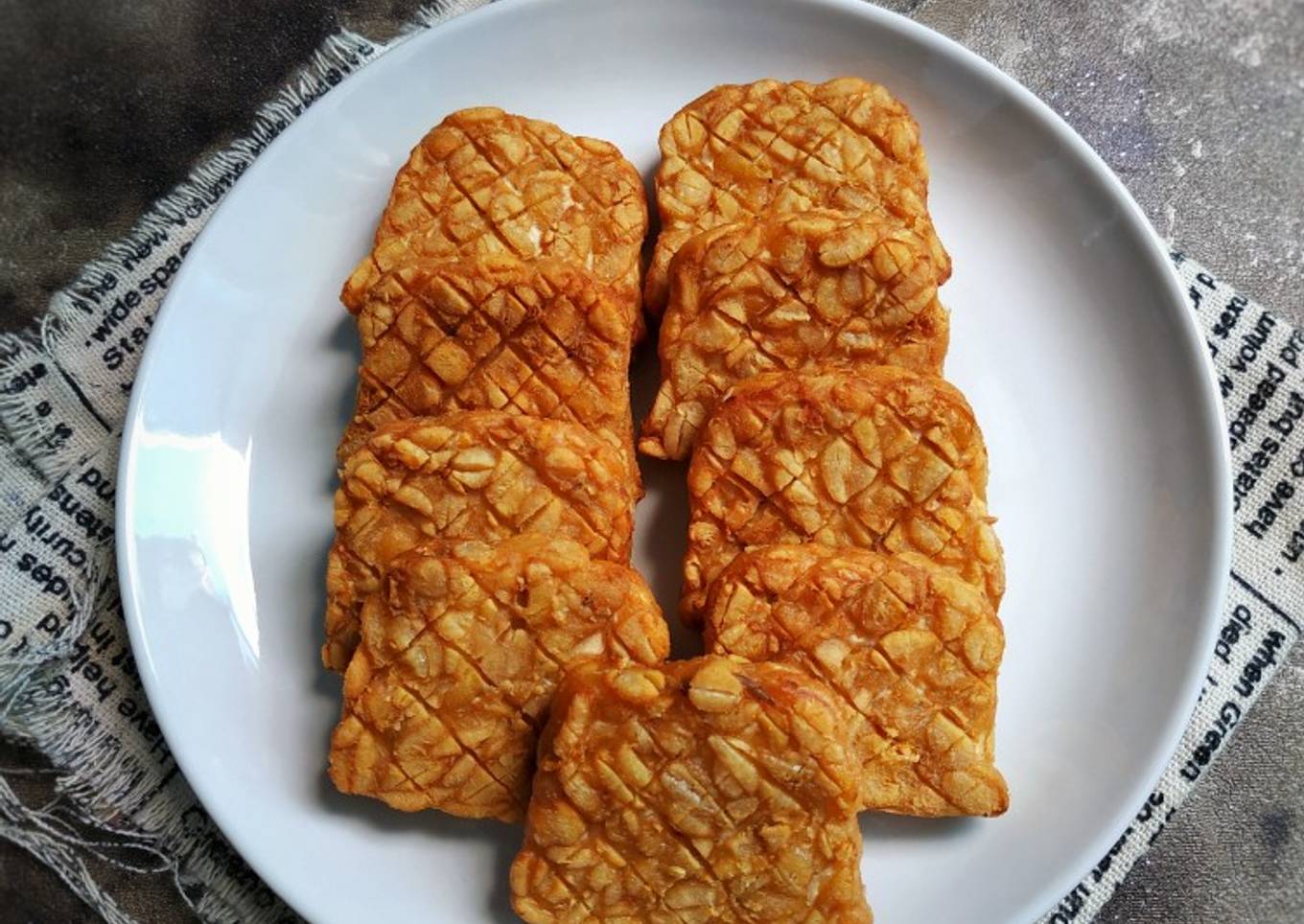 Tempe Goreng Garit
