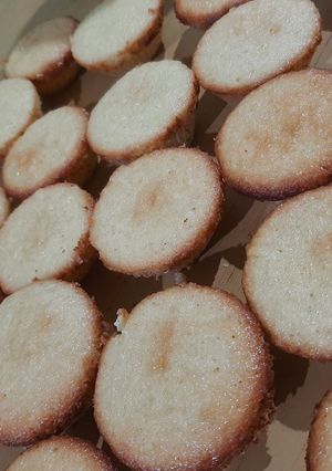Una foto de Magdalenas con sabor naranja (no es muy fuerte el sabor)