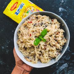 A picture of Maggi Pasta.
