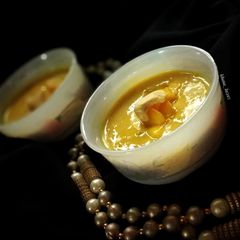 A picture of MANGO SHRIKHAND or AMAR KHAND.