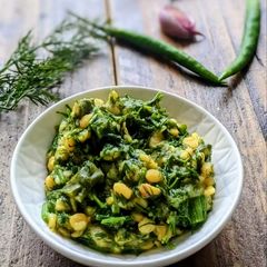 Dill Chana dal sabhzi A picture of Dill Chana dal sabhzi.