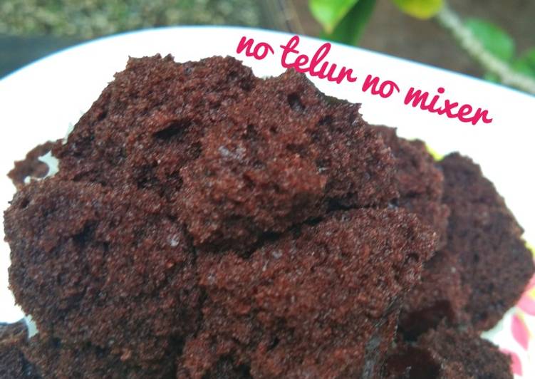 7 Resep: Bolu kukus coklat no 🥚no mixer ngakak🤭 Kekinian