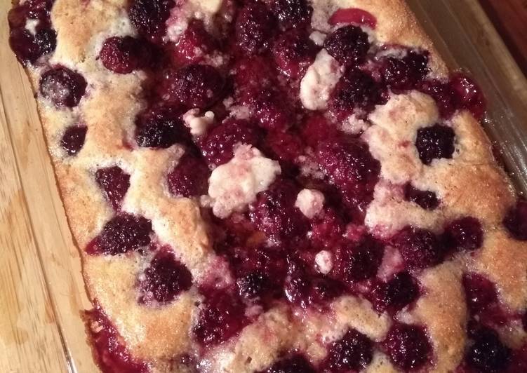 Easiest Way to Prepare Homemade Blackberry Cobbler