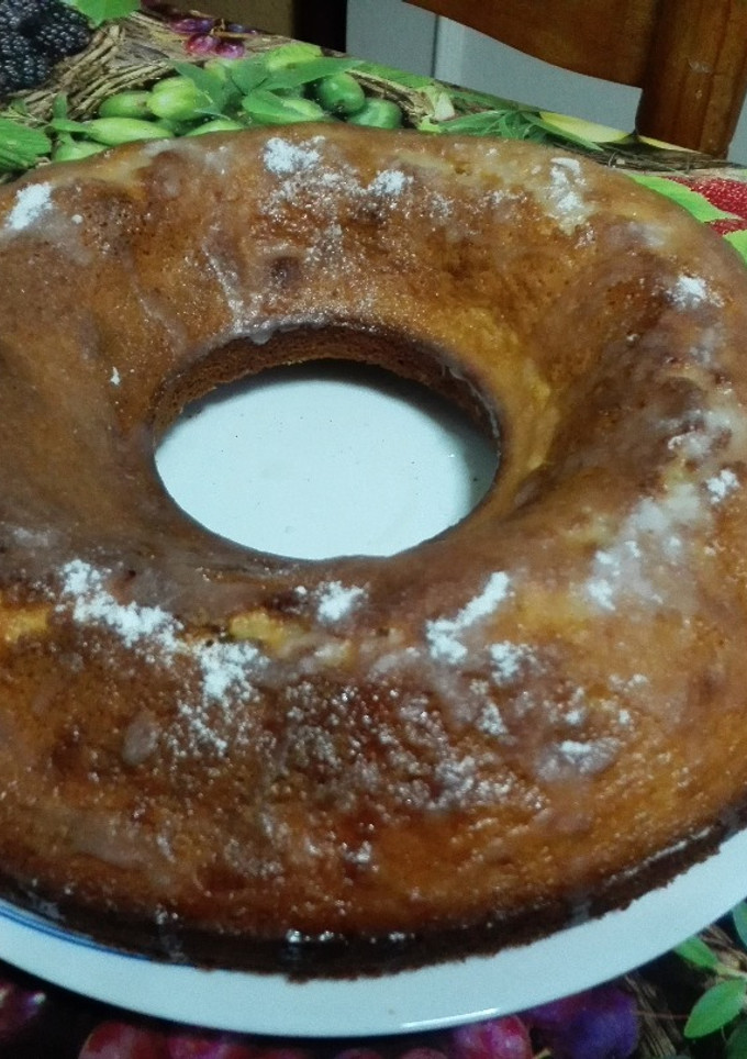 Una foto de Bizcochón con almíbar de limón!!