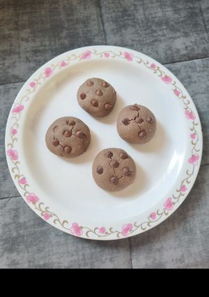 A picture of Protein rich Choco chips Cookies for kids.