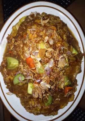 Foto resep Telur kecap asam pedas manis 😄