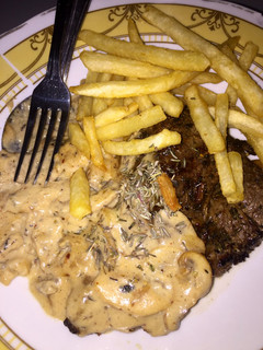 Foto resep Beef Steak & Creamy Mushroom sauce