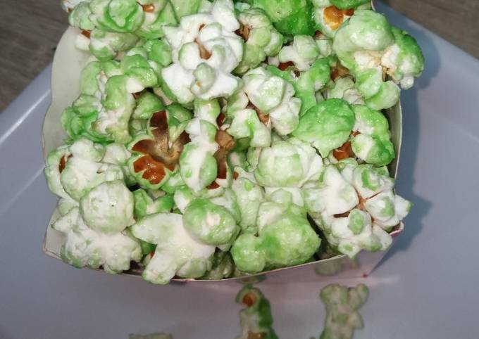 Popcorn pandan homemade