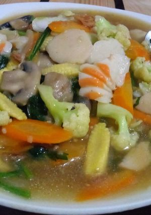 Foto resep Capcay Goreng Vegetarian