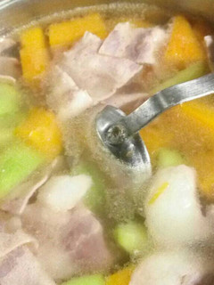 Foto resep Sup duo labu
