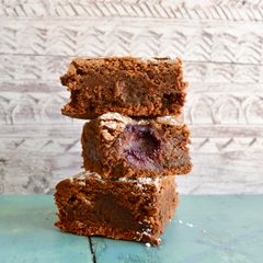 Gooey Raspberry Brownies A picture of Gooey Raspberry Brownies.