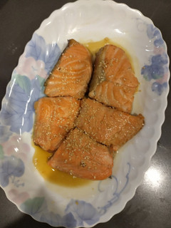 照燒鮭魚 的食譜成品照片