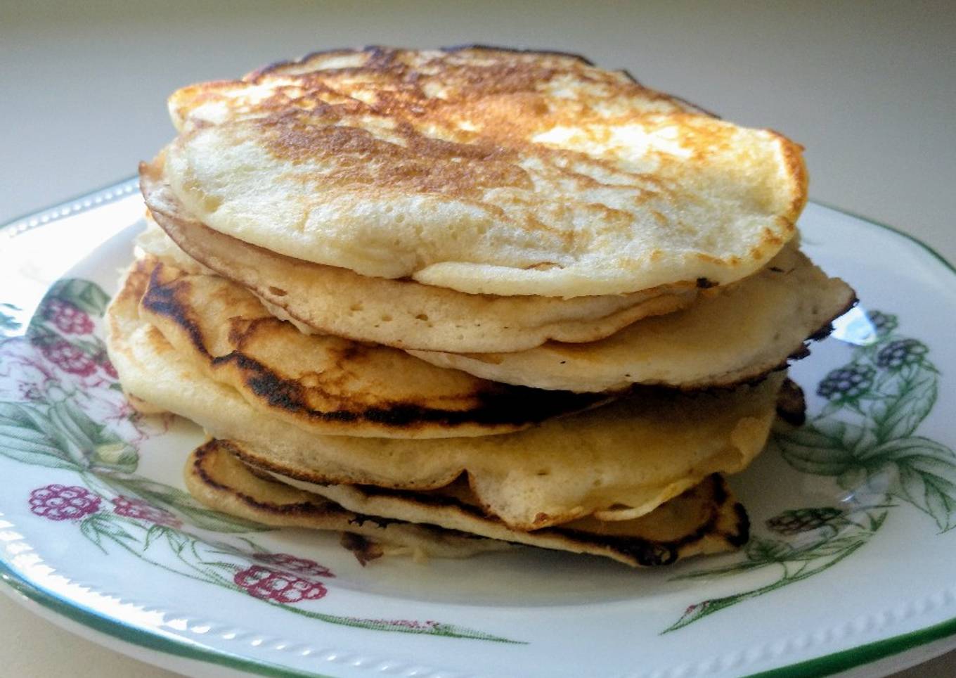 Tortitas americanas (sin levadura)