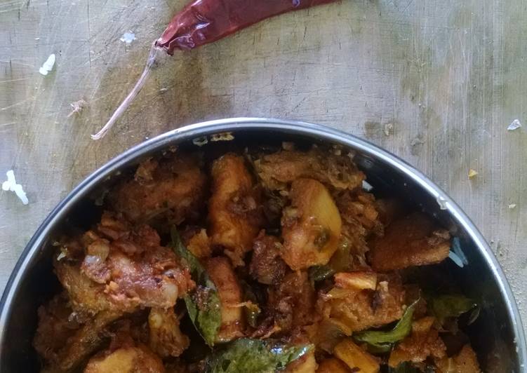Step-by-Step Guide to Prepare Super Quick Homemade Chicken ullathu