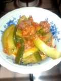 Zuquini con longaniza