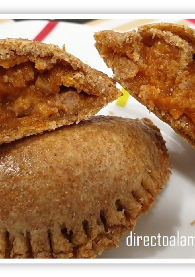 Una foto de Empanadillas con harina integral rellenas de carne