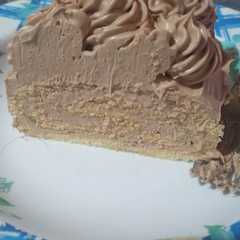Una foto de Pionono con ganache de chocolate 🤤