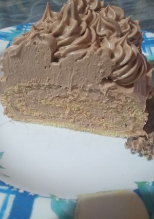 Una foto de Pionono con ganache de chocolate 🤤
