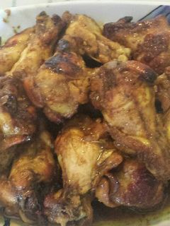Una foto de Alitas de pollo al horno