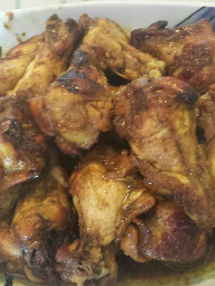 Una foto de Alitas de pollo al horno