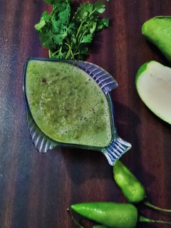 A picture of Kairi ki chatkahraydar chutney.