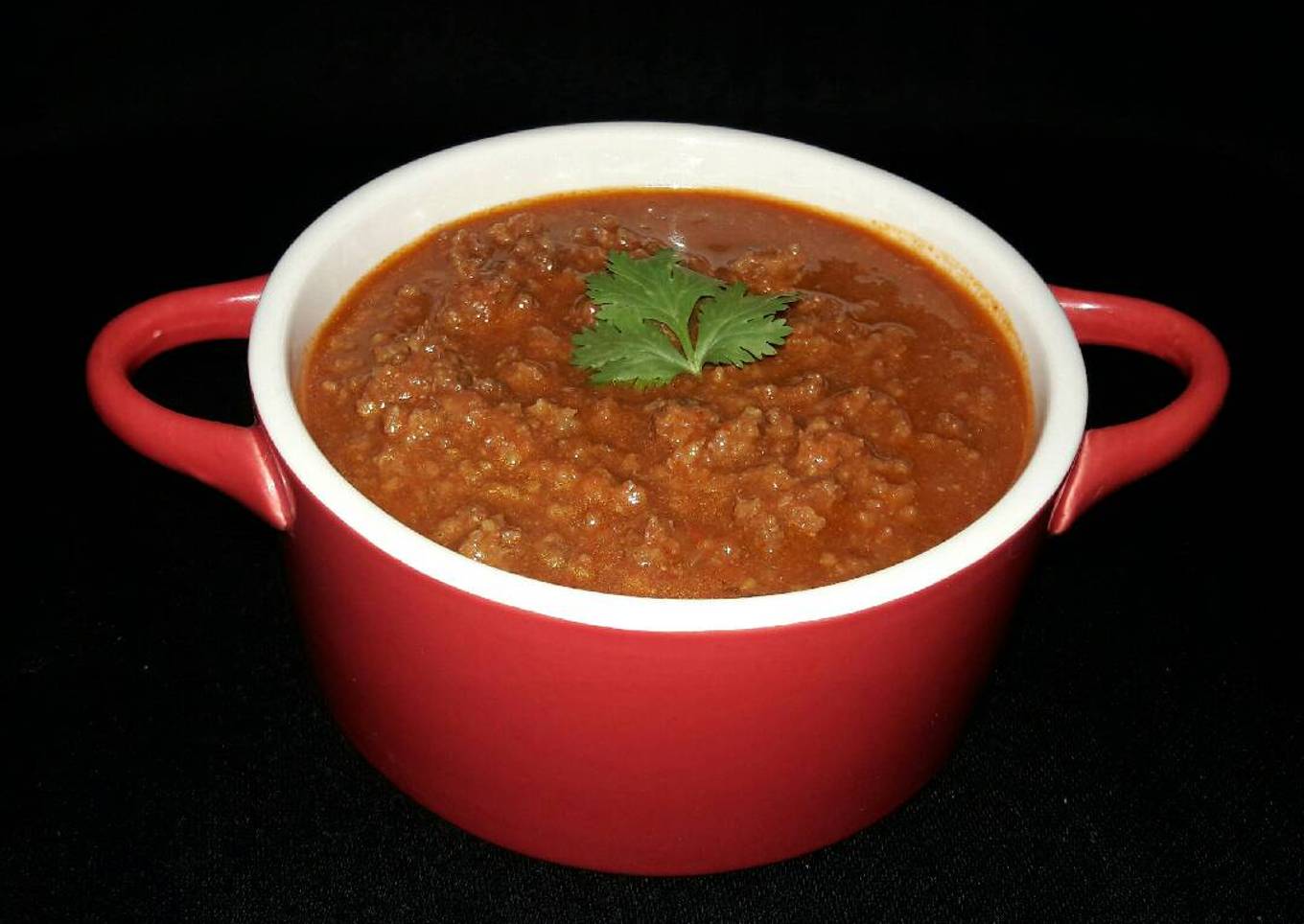 Minced beef stew