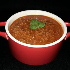 A picture of Minced beef stew.
