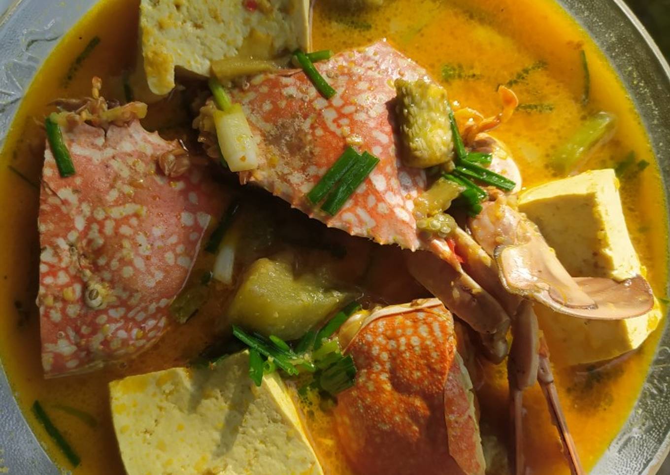 Lodeh Tahu Terong Rajungan