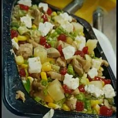 A picture of Fruit corn chat.